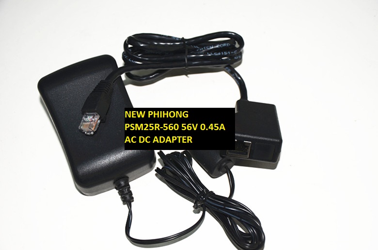 NEW 56V 0.45A AC DC ADAPTER PHIHONG PSM25R-560